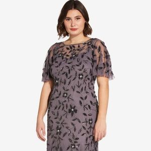 Beautiful beaded gown. Stunning!